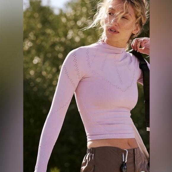 Free People Tops - Free People Good Karma High-Neck Layer